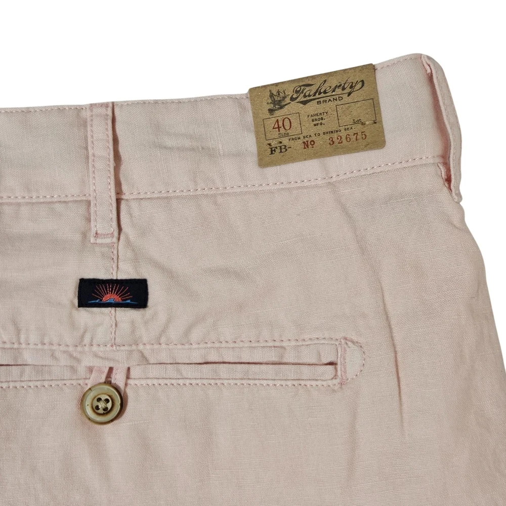 Faherty Malibu Shorts Men 40 Summer Pink NWT